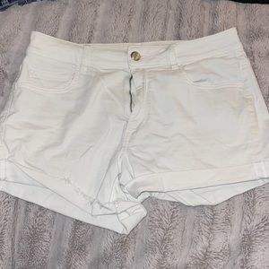 American eagle high rise shortie shorts